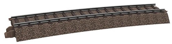[TRX 62315] Trix : Rail Courbe R3 (R=515mm • 15°) │ Voie C [62315]