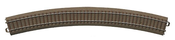 Trix : Rail Courbe R4 (R=643,6mm • 30°) │ Voie C [62530]