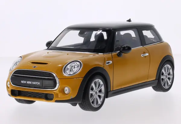 Welly : Mini Cooper S │ Jaune  [1/18]
