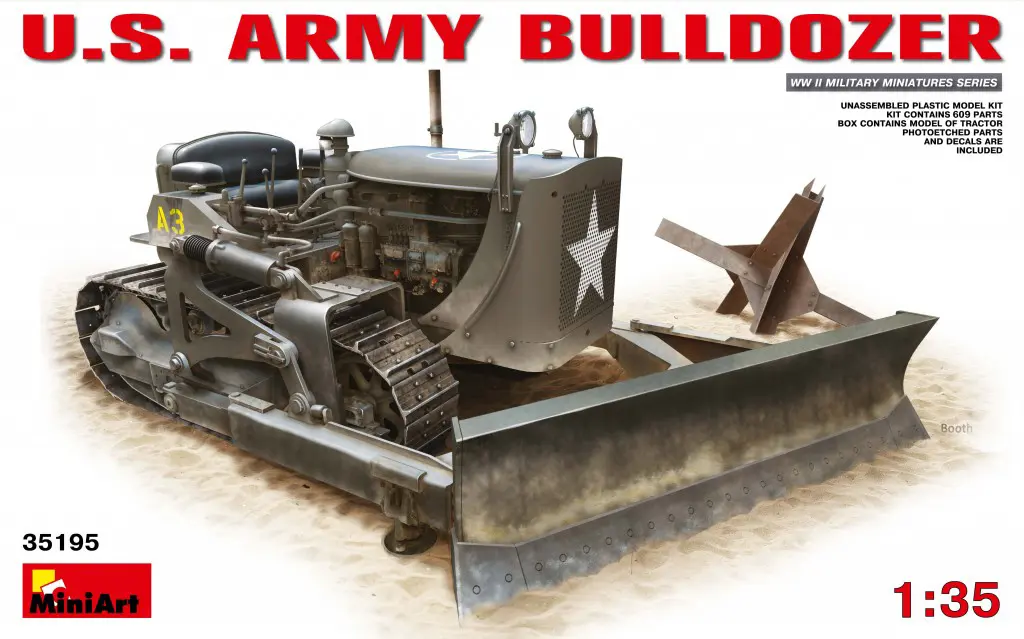 Miniart : U.S ARMY BULLDOZER