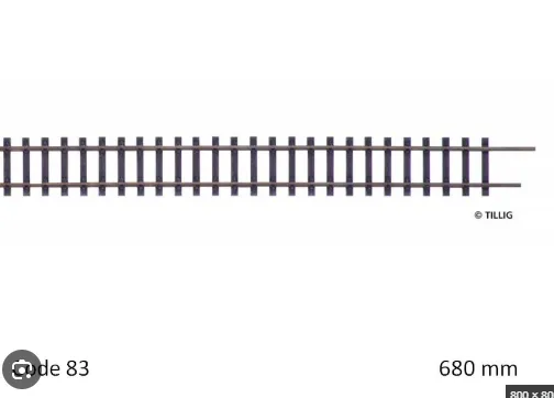 RAIL HOM 680MM FLEXIBLE