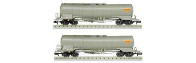 Minitrix : 2 WAGONS CITERNE wascosa