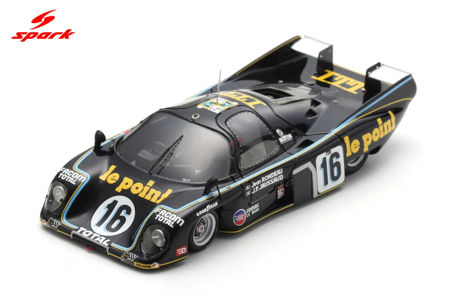 [SPK 43LM80] Spark : Rondeau M379 B No.16 Winner 24H Le Mans 1980 J. Rondeau - J-P Jaussaud (1/43)