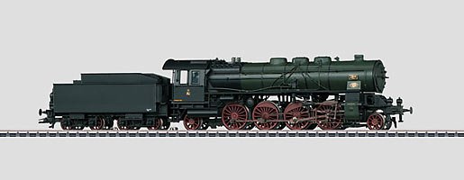 Märklin : Locomotive à Vapeur (#P10) de la K.P.E.V. Borsig │ AC Digital Sons HO - 1/87 (Réf : 37938)