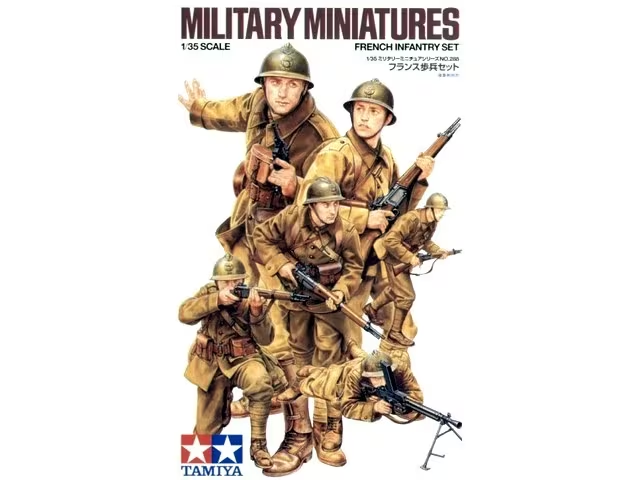 Tamiya : French Infantry Set │ Military Miniatures