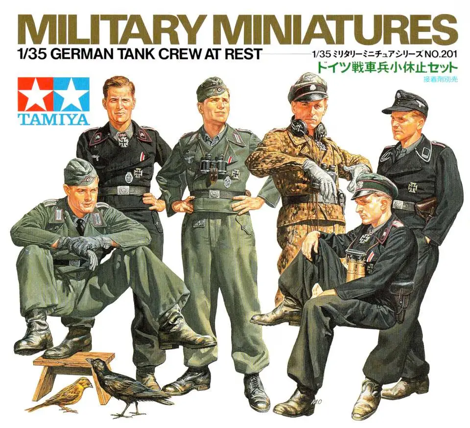 Tamiya : German Tank Crew at Rest