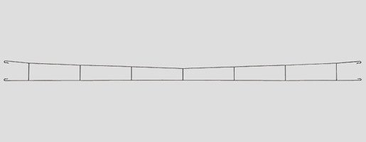 [MKN 70360] Marklin : Elément de caténaire 360MM