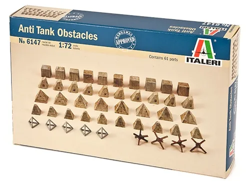 [ITA 6147] Italeri : Anti Tank Obstacles