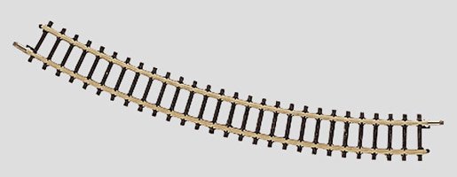 [MKN 8521] Marklin : Rail Courbe (R=195mm • 30°) │ Voie Z [8521]