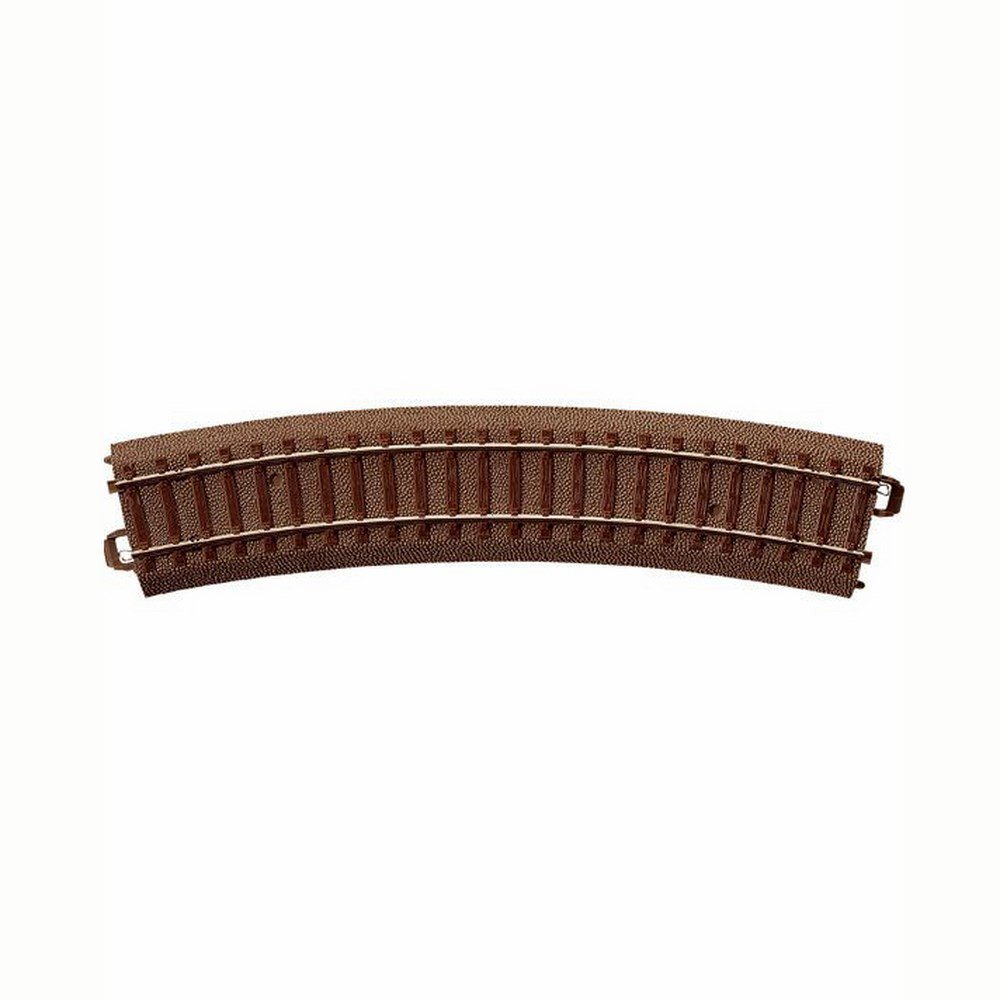 Trix : Rail courbe R2 (R=437.5mm • 24.3°)(Contre courbe d'aiguillage) │ Voie C [62224]