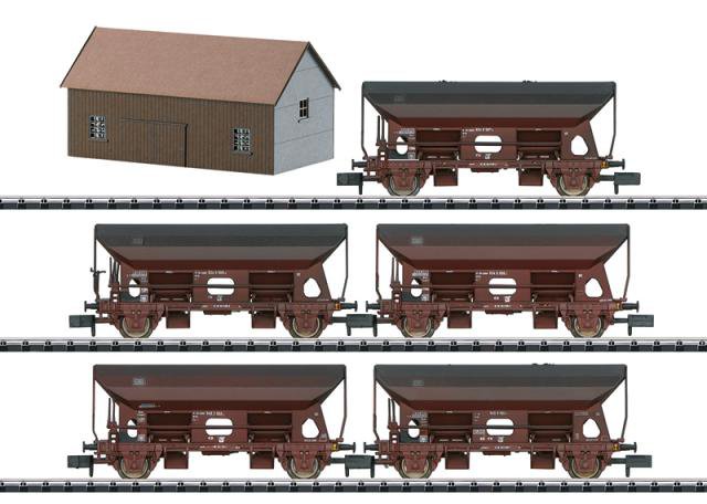 Minitrix : COFFRET DE WAGONS MARCHANDISES