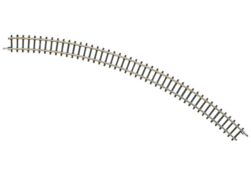 [MKN 8530] Marklin : Rail Courbe (R=220mm - 45°) │ Voie Z [8530]