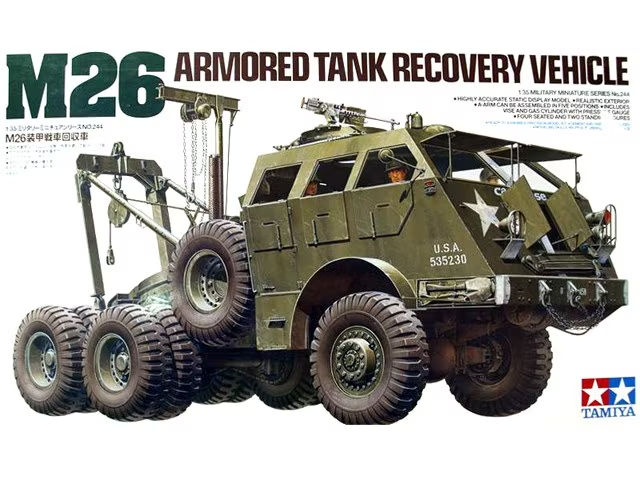 Tamiya : M26 Armored Tank Recovery Vehicle