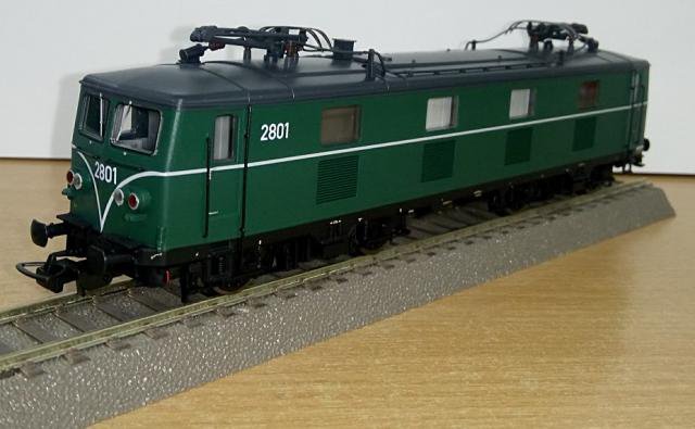 Piko : Locomotive Électrique (#TYPE 2801) de la SNCB-NMBS │ DC Analogue Époque IV HO - 1/87