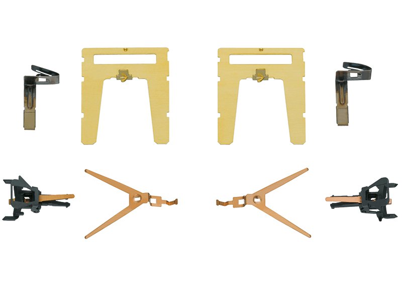 Marklin : Attelages Courts Conducteurs de courant [NEM] (2pcs)