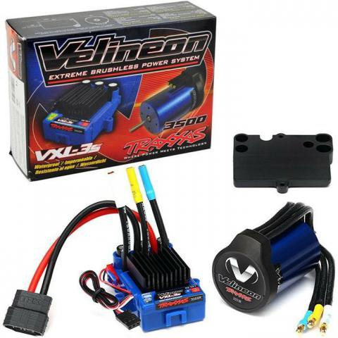 [TAX 3350R] Traxxas : Kit Brushless Velineon VXL-3S