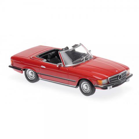 Maxichamps : MERCEDES-BENZ 350 SL red 1974 [1/43]