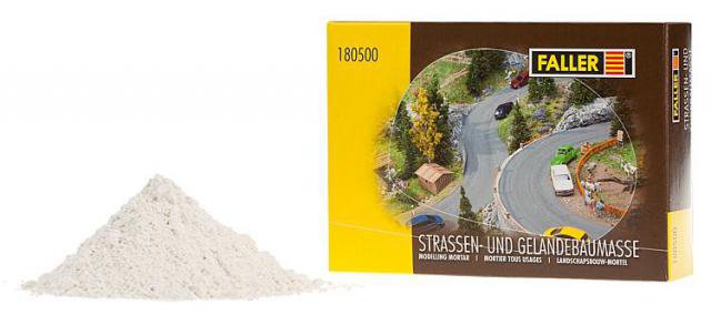 Faller : Mastic de chaussée et de terrain, 500 g