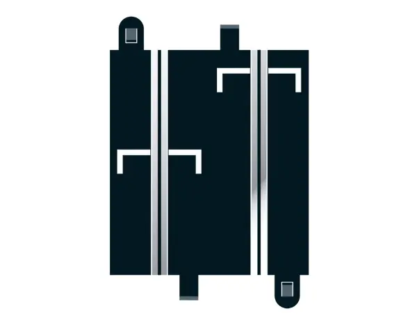 Scalextric : Grille de Départ 175mm (2 pc)