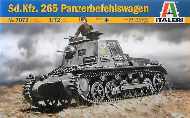 Italeri : Sd.Kfz. 265 Panzerbefehlswagen • World War II Serie