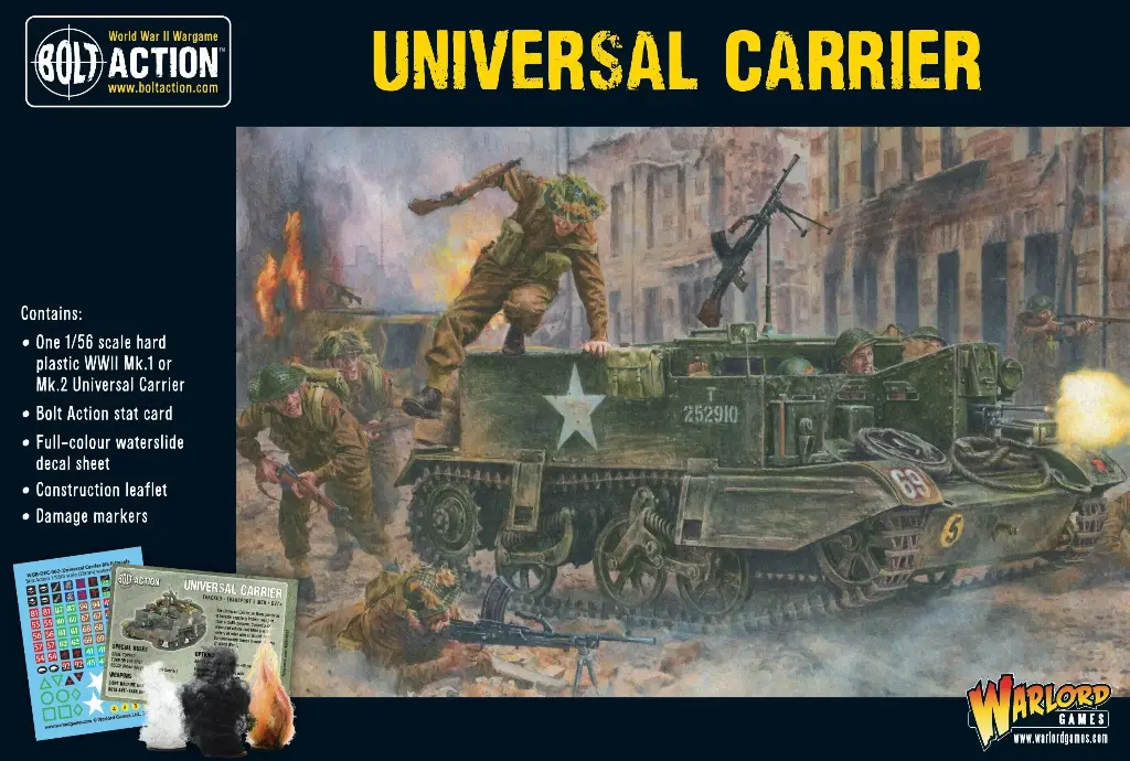 Bolt Action : Universal Carrier │ Early - Mid - Late