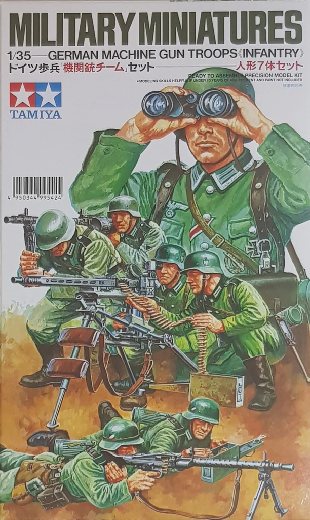 Tamiya : German Machine Gun Troops Infantry