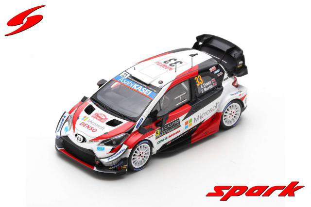Spark : TOYOTA Yaris WRC TOYOTA GAZOO Racing WR N°33-3ème Rallye Monte Carlo 202 E. Evans - S. Martin [1/43]
