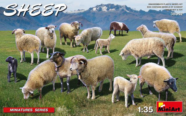 [MNT 38042] Miniart : Moutons