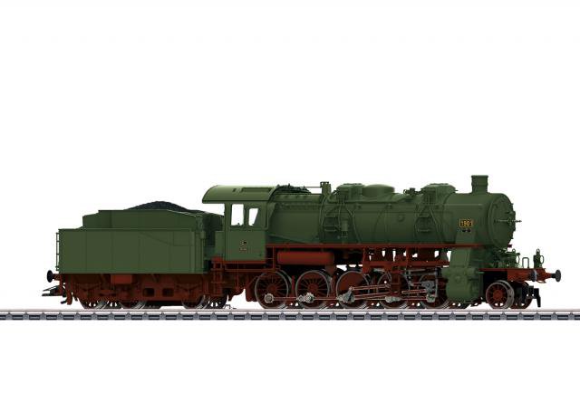 Märklin : Locomotive à Vapeur (#G12) de la K.St.E. │ AC Digital Sons HO - 1/87 (Réf : 37586)