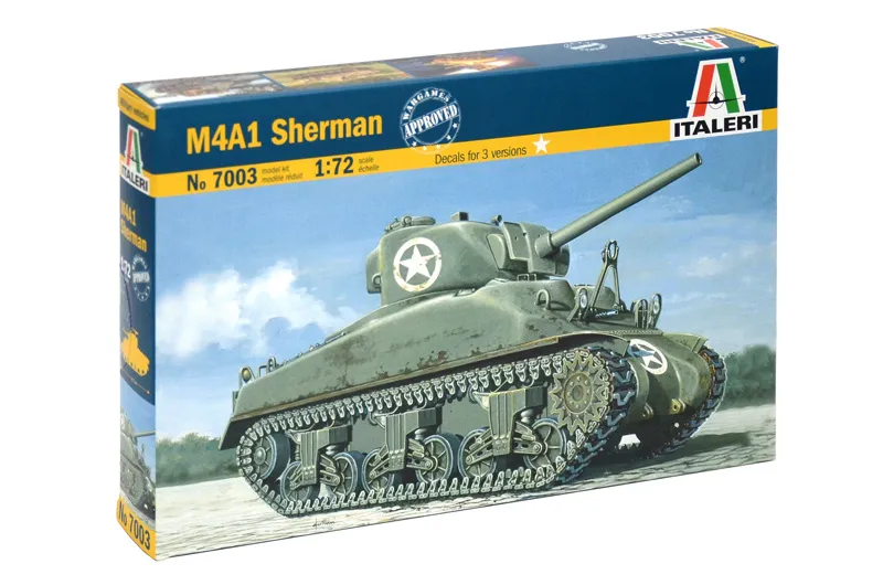 Italeri : M4 A1 Sherman • World War II Serie