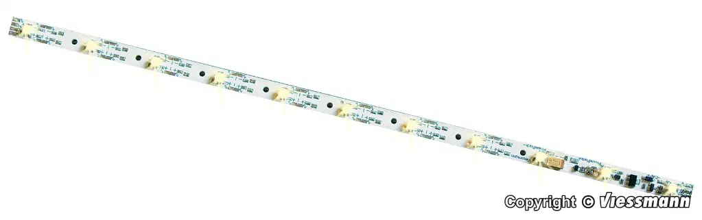 RAMPE 11 LEDS  BLANCHE