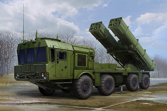 [TRM 01068] Trumpeter : 9a53 uragan 1m mlrs tornado russe