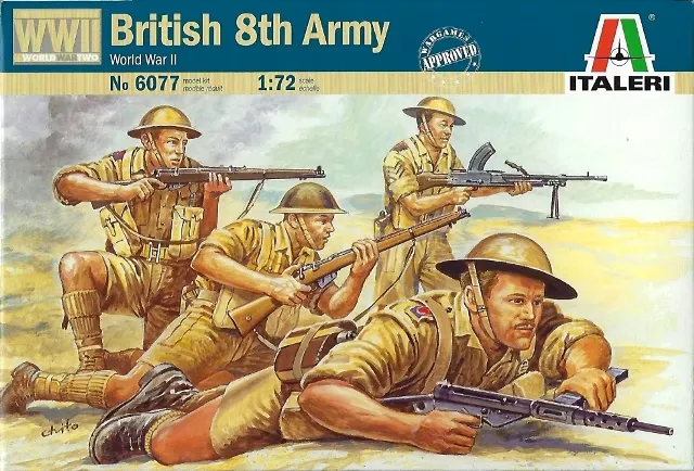 Italeri : British 8th Army │ World War II
