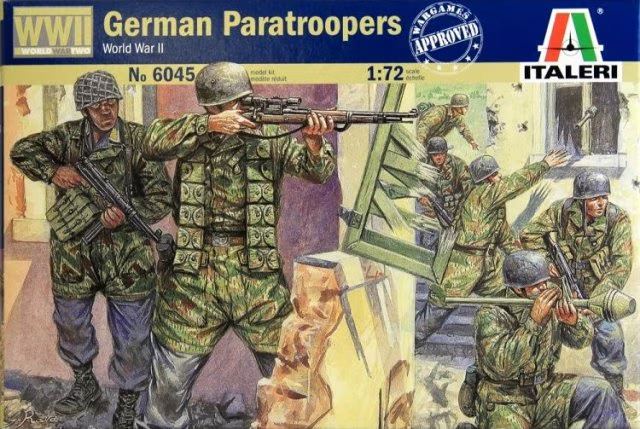 Italeri : German Paratroopers • World War II Serie