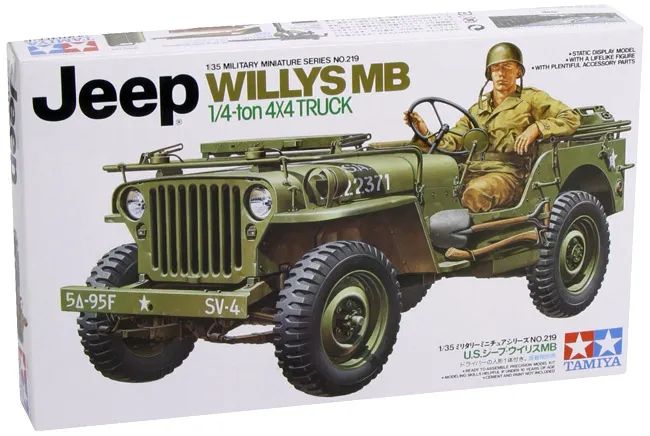 Tamiya : Willys MB Jeep 4x4 1/4T 