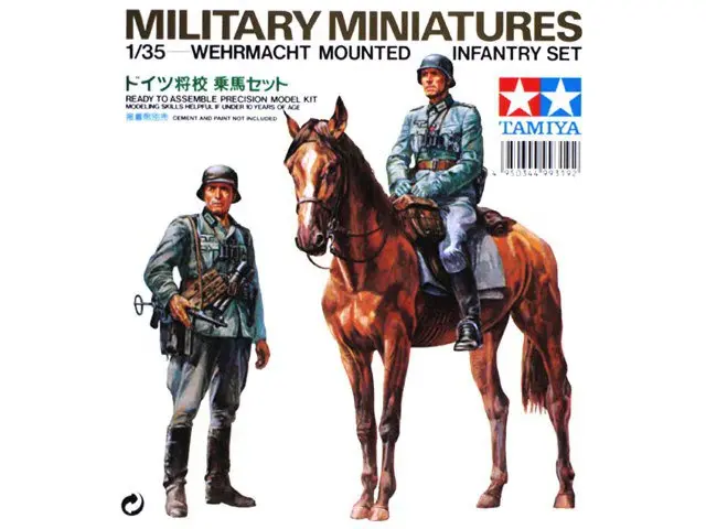 Tamiya : Wehrmacht Mounted Infantry Set (1/35)
