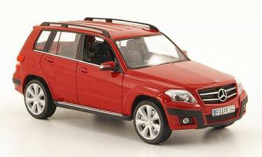 SCHUCO : MERCEDES BENZ GLK OFFROAD, ROT 1:43 [1/43]