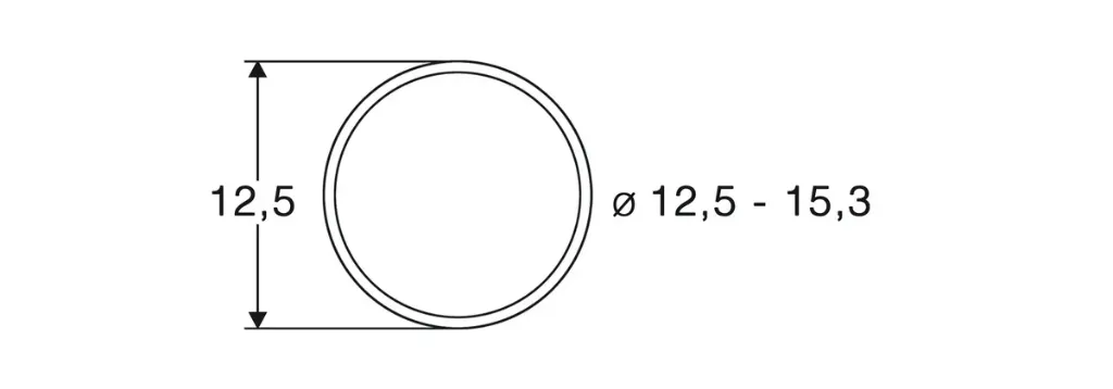 [ROC 40075] Roco : Bandages 12.5-15.3mm 10 pcs