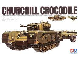 Tamiya : Churchill Crocodile British Flamethrower Tank