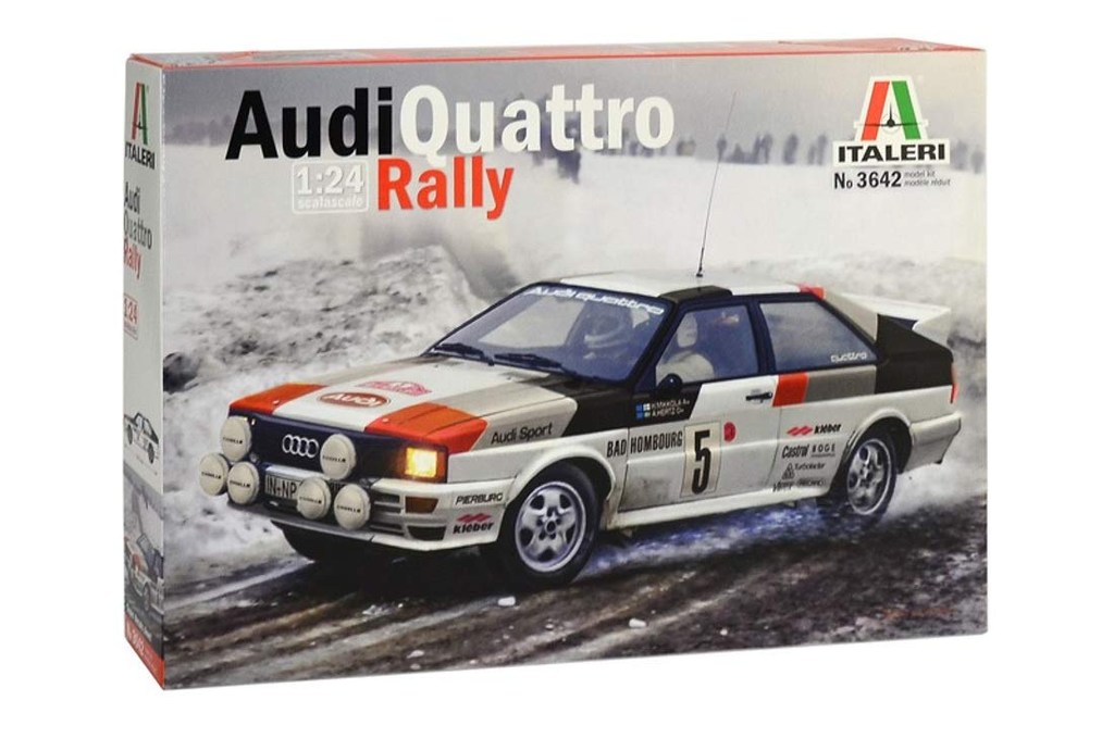 Italeri : Audi Quattro Rally │ n°5 Rallye Monte Carlo
