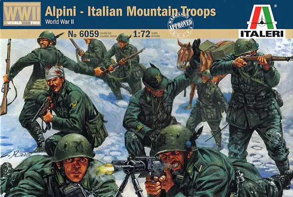 Italeri : Alpini - Italian Moutain Troops • World War II Serie