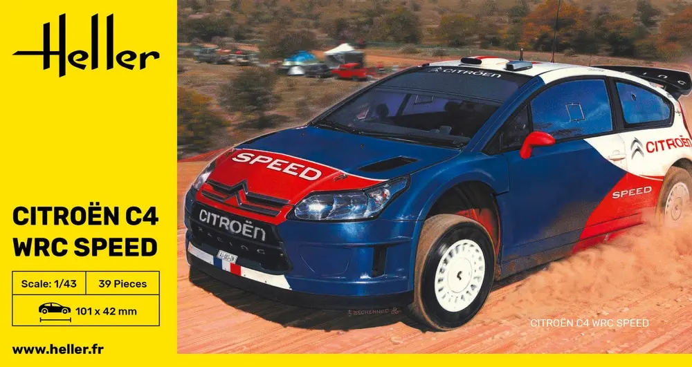 Heller : Citroën C4 WRC Speed  [1/43]