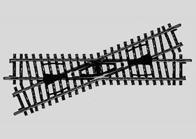 Marklin : Croisement 168.9mm 22,5° │ Voie K
