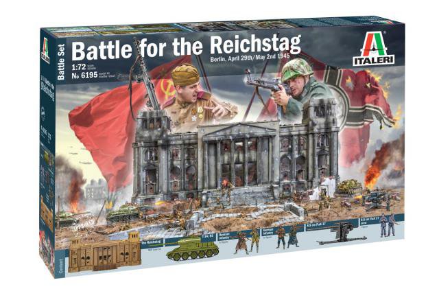 [ITA 6195] Italeri : Battle for the Reichstag - Berlin April 29th / May 2nd 1945 • Battle Set