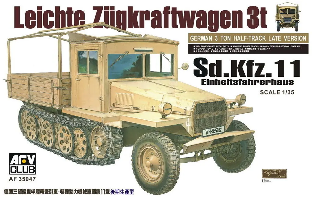 AFV Club : SDKFZ 11 3T