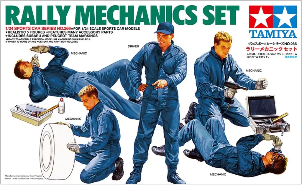 RALLY MECHANICS SET