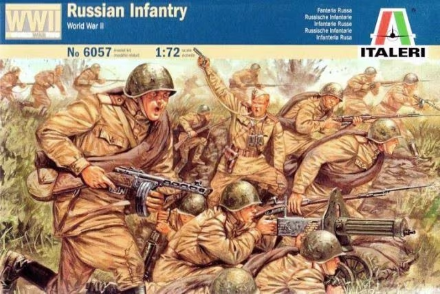 [ITA 6057] Italeri : Russian Infantry • World War II Serie
