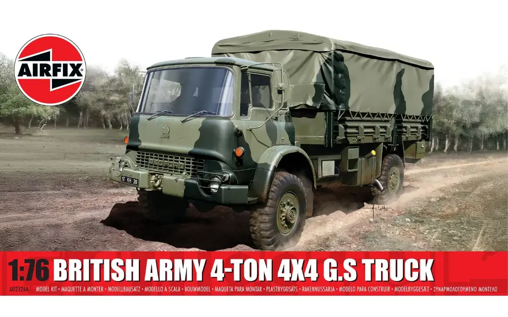Airfix : British Army 4-Ton GS Truck
