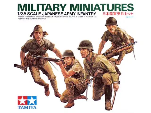 [TYA 35090] Tamiya : Japanese Army Infantry (1/35)