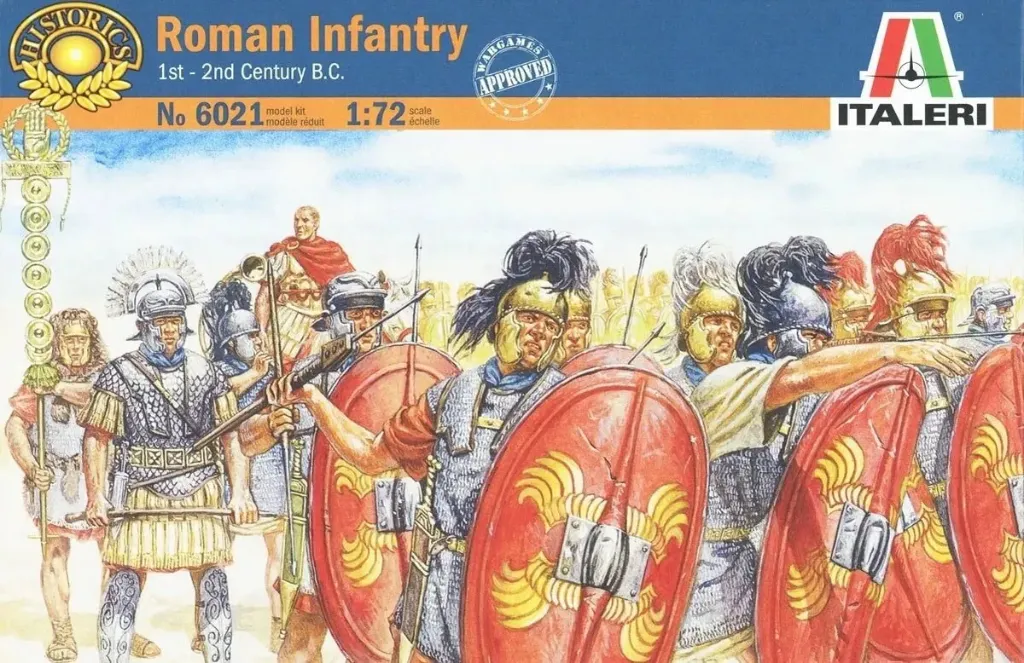 [ITA 6021] Italeri : Roman Infantry • II-I centuries BC